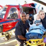 paramedics unloading patient from medevac 1218270 4352